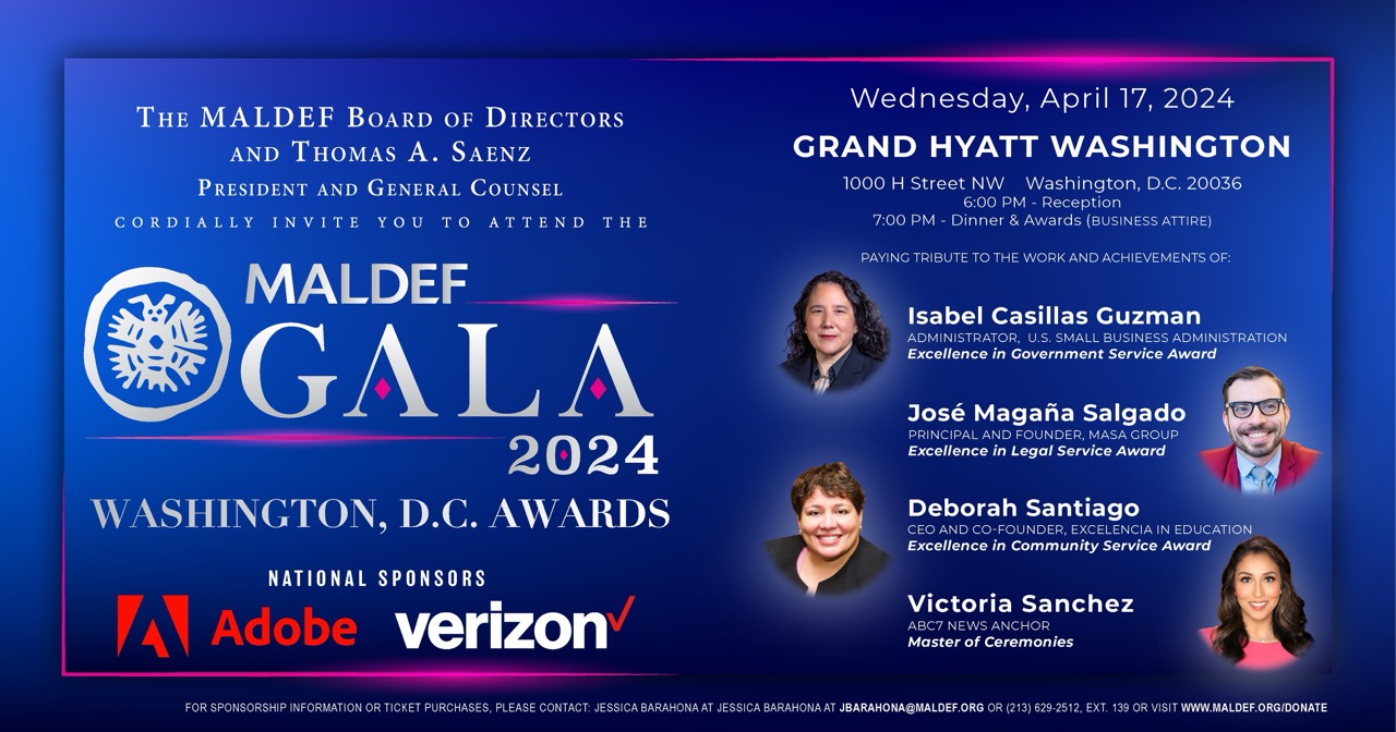 Washington D.C. 2024 Gala - MALDEF